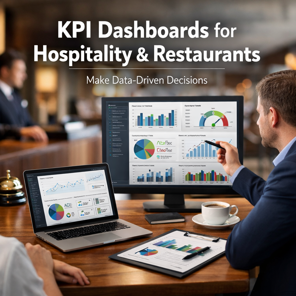 KPI Dashboard für Hotellerie & Gastronomie: Datengetriebene Entscheidungen treffen