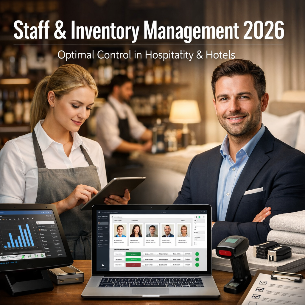 Mitarbeiter- & Inventarverwaltung 2026: Optimale Kontrolle in Gastronomie und Hotel